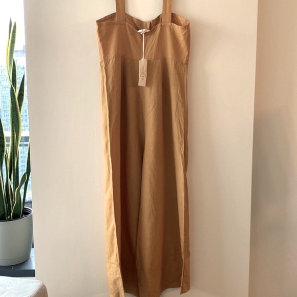 Sancia Alaro Wide-Leg Linen Jumpsuit Anthropologie - Picture 11 of 11